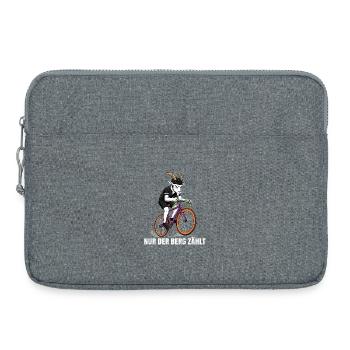 Cycliste Vélo de route Vélo de montagne Vélo sportif - Sacoche pour ordinateur portable 15 pouces - gris chiné - Devant