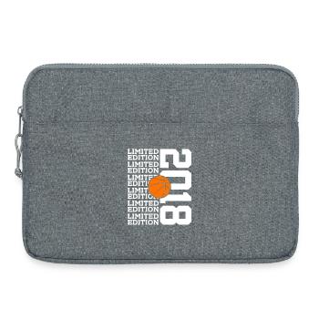 LIMITED EDITION 2018 BASKETBALL 8TH BIRTHDAY - Laptop bag 15" - heather grey - Front