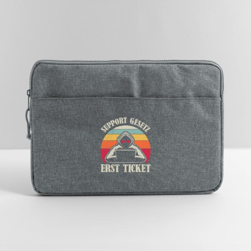 Computer Science Coder SUPPORT LAW FIRST TICKET Laptop bag 15"