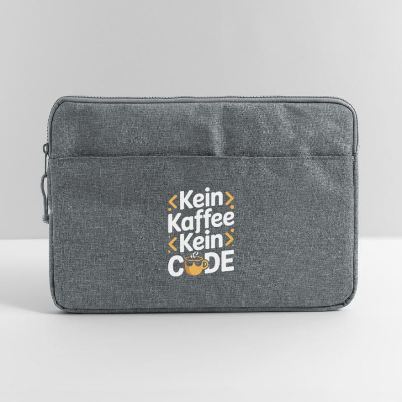 Kein Kaffee Kein Code Programmierer Informatiker Laptoptasche 15"