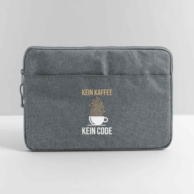 Kein Kaffee Kein Code Programmierer Informatiker Laptoptasche 15"
