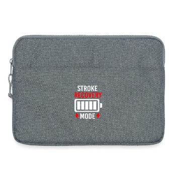 Stroke Stroke - Sacoche pour ordinateur portable 15 pouces - gris chiné - Devant