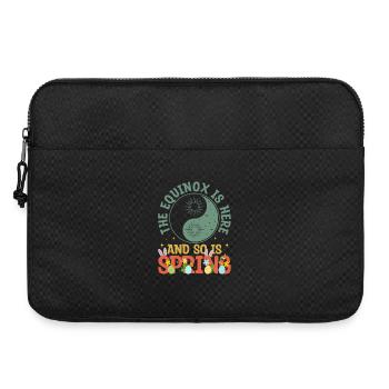 The Equinox Is Here And So Is Spring - Laptop bag 15" - black - Front