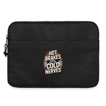 Track Day Bremsstaub Hpde Track Car Autocross - Laptoptasche 15" - Schwarz - Vorne