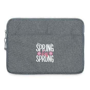 Spring Has Sprung Pagan Spring Equinox - Laptop bag 15" - heather grey - Front