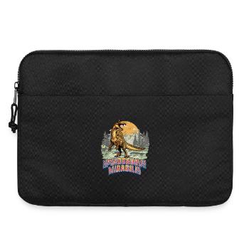 Spinosaurus Mirabilis Retro Neuer Dinosaurier  - Laptoptasche 15" - Schwarz - Vorne
