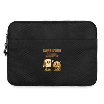 Sourdough Bread Baking Carbivore Fuel Your Day - Laptop bag 15" - black - Front