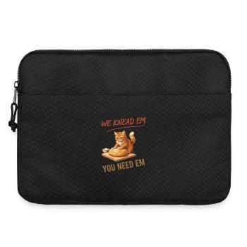 Sourdough bread we bake them, you need - Laptop bag 15" - black - Front