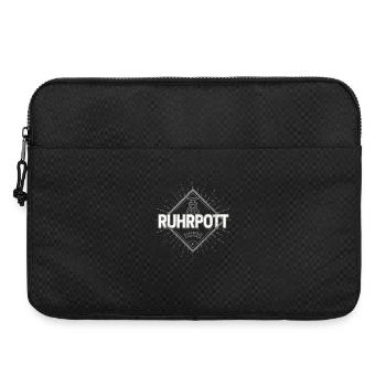 Souvenir vintage rétro Zeche de Ruhrpott Allemagne - Sacoche pour ordinateur portable 15 pouces - noir - Devant