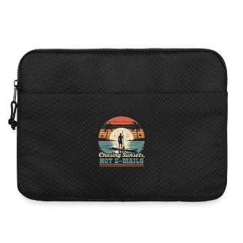 Couchers de soleil en chasse au paddle debout - Sacoche pour ordinateur portable 15 pouces - noir - Devant