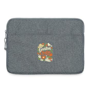 Cadeau Jardinier Patron - Sacoche pour ordinateur portable 15 pouces - gris chiné - Devant