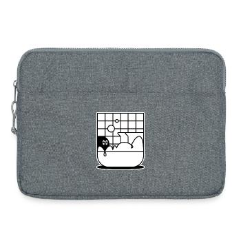 Tub Thug - Laptop bag 15" - heather grey - Front