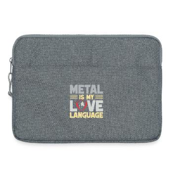 Anesthesiologist Metal My Love Anesthesia - Laptoptasche 15" - Grau meliert - Vorne