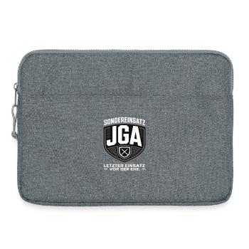 Enterrement de vie de garçon d’une opération spéciale – Dernière mission avant le mariage - Sacoche pour ordinateur portable 15 pouces - gris chiné - Devant