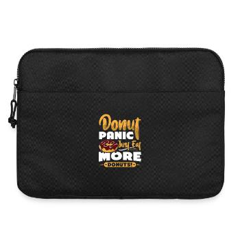 Restauration rapide en donuts - Sacoche pour ordinateur portable 15 pouces - noir - Devant