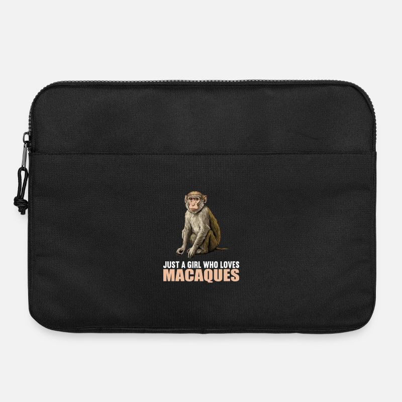 Macaque Macaque - Sacoche pour ordinateur portable 15 pouces - noir