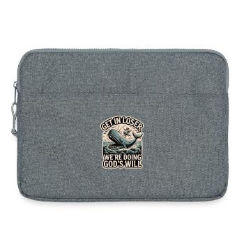 Funny Christian Jonah - Laptop bag 15" - heather grey - Front