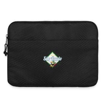 Sao Paulo in Brasilien Vintage Design mit Tukan - Laptoptasche 15" - Schwarz - Vorne