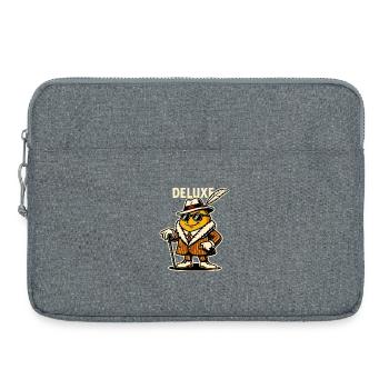 Deluxe Dapper Feather Typ - Laptoptasche 15" - Grau meliert - Vorne