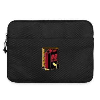Course automobile Sport Mon groupe sanguin est de 98 octane - Sacoche pour ordinateur portable 15 pouces - noir - Devant