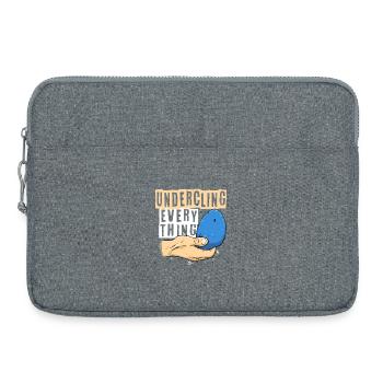 Indoor Climbing Indoor Climbing - Laptop bag 15" - heather grey - Front