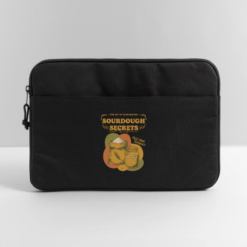 Sourdough Secrets Bread Baking Starter Baker Laptop bag 15"
