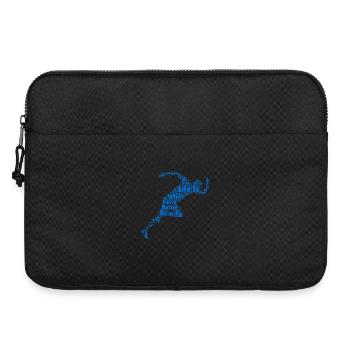 Cadeau de course XC drôle XC Runner Edition - Sacoche pour ordinateur portable 15 pouces - noir - Devant