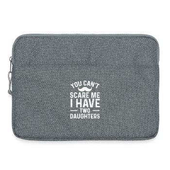 Two Daughters Confidence Tee - Laptop bag 15" - heather grey - Front