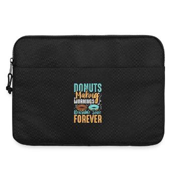 Restauration rapide en donuts - Sacoche pour ordinateur portable 15 pouces - noir - Devant