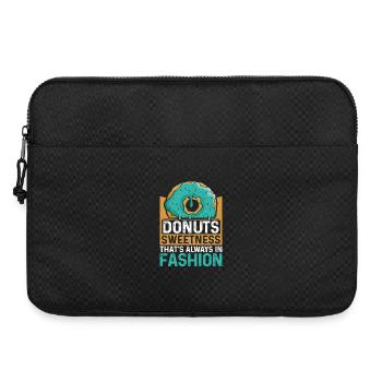 Restauration rapide en donuts - Sacoche pour ordinateur portable 15 pouces - noir - Devant