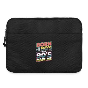 Born in the 80s But 90s Made Me Retro - Laptop bag 15" - black - Front
