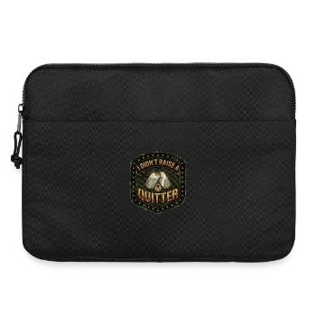 Army Mama I Didn't Raise A Quitter - Laptoptasche 15" - Schwarz - Vorne