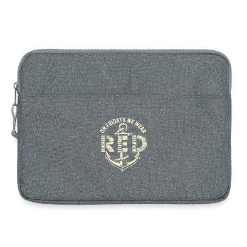 On Fridays We Wear Red Remember Deployed - Laptop bag 15" - heather grey - Front