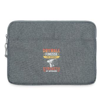 Drywall Drywall Builder Drywall Fitter - Laptop bag 15" - heather grey - Front