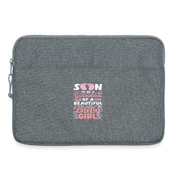 Bald Oma Eines Schönen Mädchens Reveal - Laptoptasche 15" - Grau meliert - Vorne