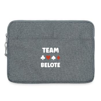 Belote - Laptoptasche 15" - Grau meliert - Vorne