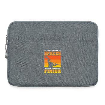 Drywall Drywall Builder Drywall Fitter - Laptop bag 15" - heather grey - Front