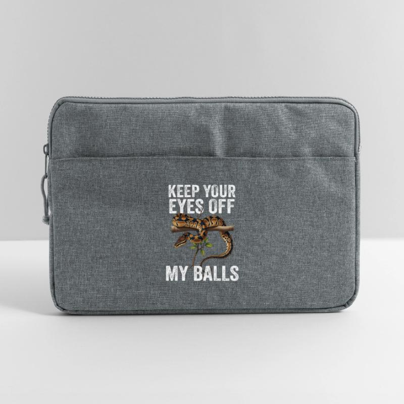 Königspython Schlangen Liebhaber Terrarium Python Laptoptasche 15"