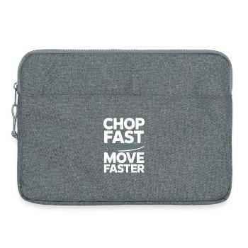 Prep Cook Kitchen Prep Back Of House Line - Laptop bag 15" - heather grey - Front