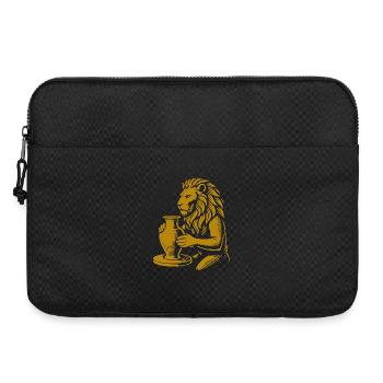 Maître potier Lion d’or - Sacoche pour ordinateur portable 15 pouces - noir - Devant