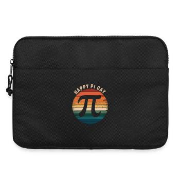 Joyeuse Jour Pi Shirt Cadeau Rétro Math - Sacoche pour ordinateur portable 15 pouces - noir - Devant