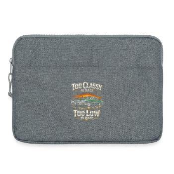 Lowrider Auto To Classy To Race Too Low To Hate - Laptoptasche 15" - Grau meliert - Vorne