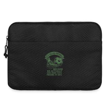 Funny Soccer 90 Minutes Football - Laptop bag 15" - black - Front