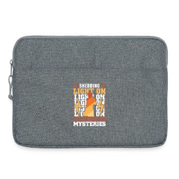 Électricien, technicien en électronique, électricien - Sacoche pour ordinateur portable 15 pouces - gris chiné - Devant