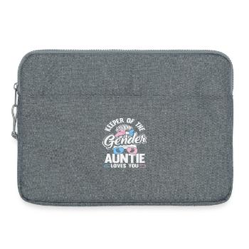 Fête de la Tante Gardienne du Sexe - Sacoche pour ordinateur portable 15 pouces - gris chiné - Devant