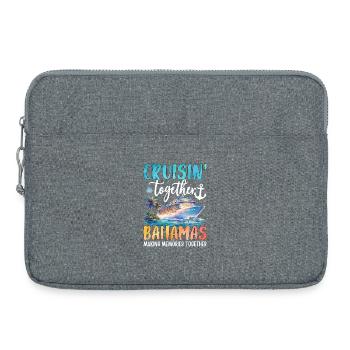 Cruisin Together Bahamas - Laptop bag 15" - heather grey - Front