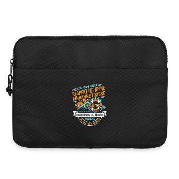 Bademeister Fachangestellte für Bäderbetriebe - Laptoptasche 15" - Schwarz - Vorne