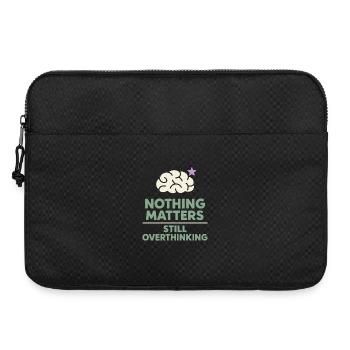 Existential humor, nihilism, humor, - Laptop bag 15" - black - Front
