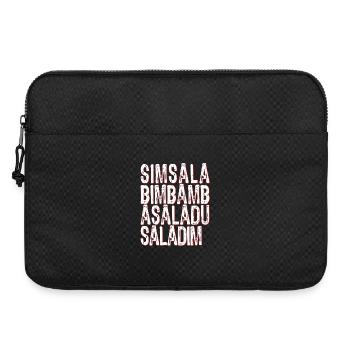 Simsalabimbambasaladusaladim - Laptop bag 15" - black - Front