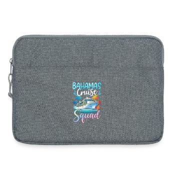 Bahamas Cruise Squad - Laptop bag 15" - heather grey - Front